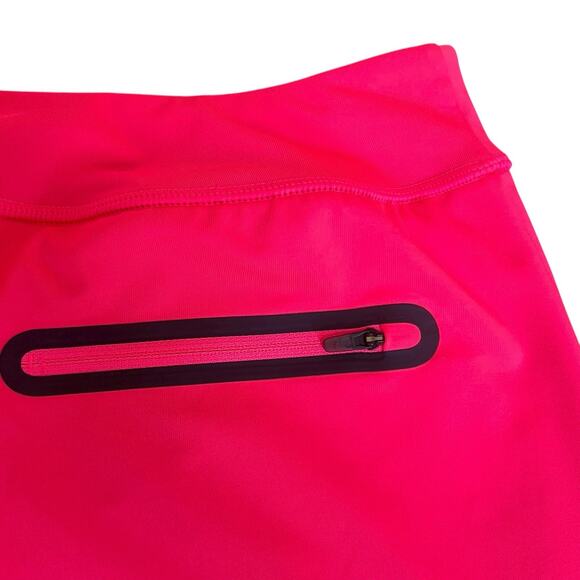 Under Armour Fluoro Pink Athletic Skort Size M Golf Tennis UPF 30 - Picture 7 of 10